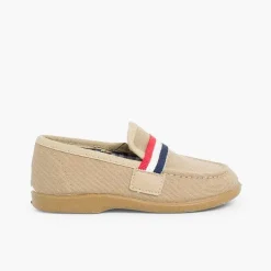 Mocasines<Pisamonas Mocasines Tela Niños Bandera