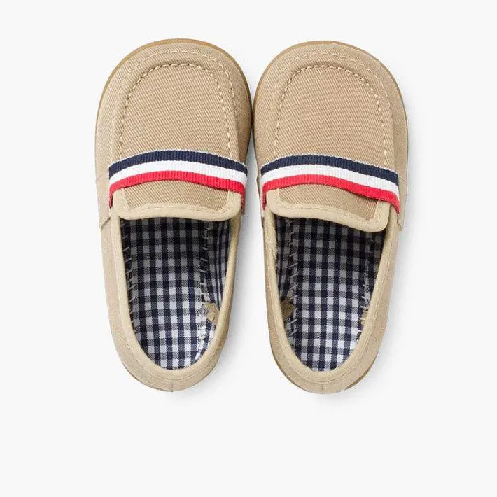 Mocasines<Pisamonas Mocasines Tela Niños Bandera