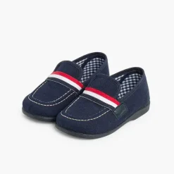 Mocasines<Pisamonas Mocasines Tela Niños Bandera