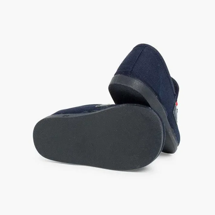 Mocasines<Pisamonas Mocasines Tela Niños Bandera