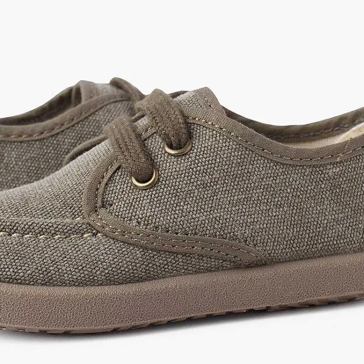 Zapatillas<Pisamonas Nautico Lona Casual Suela Sport