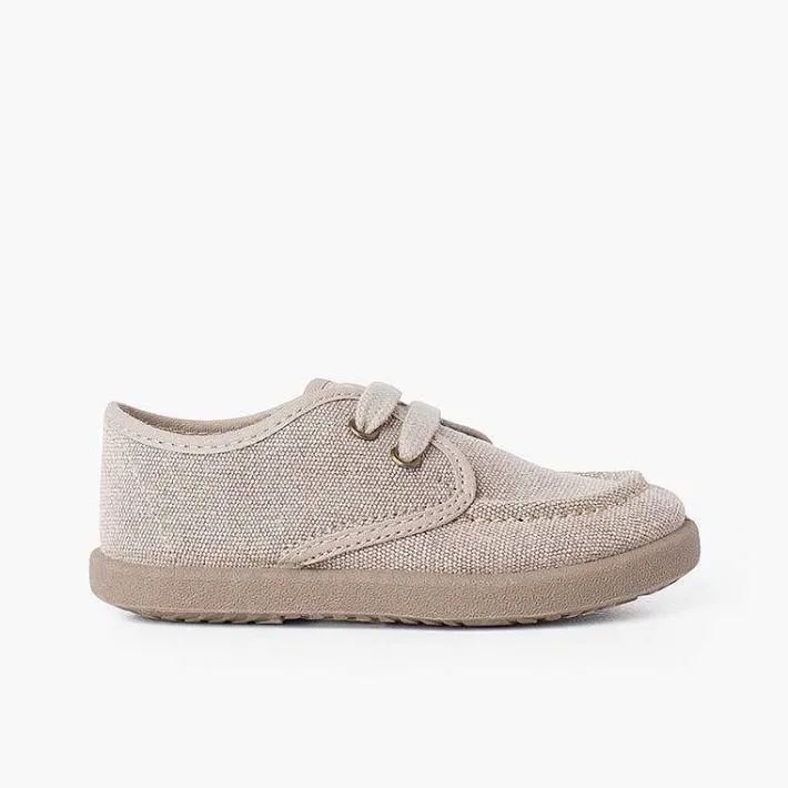 Zapatillas<Pisamonas Nautico Lona Casual Suela Sport
