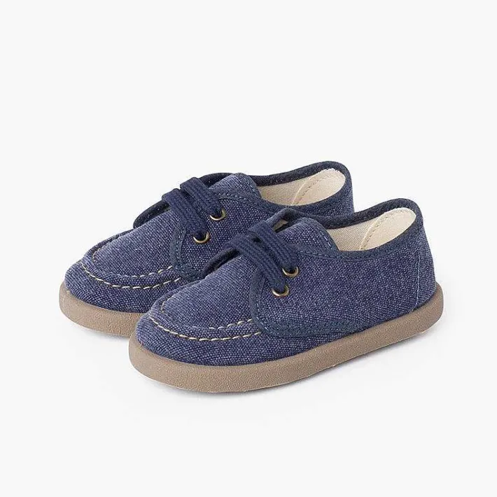 Zapatillas<Pisamonas Nautico Lona Casual Suela Sport