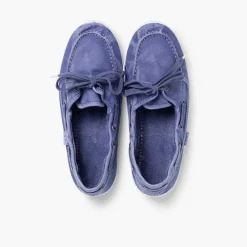 Mocasines<Pisamonas Náuticos De Lona Con Suela Blanca