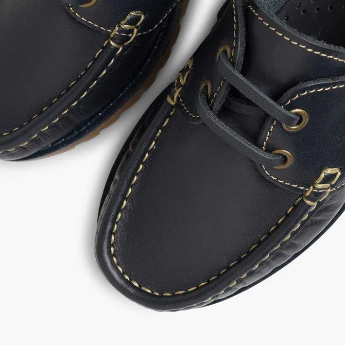 Zapatos Colegiales<Pisamonas Náuticos Niño Cordones