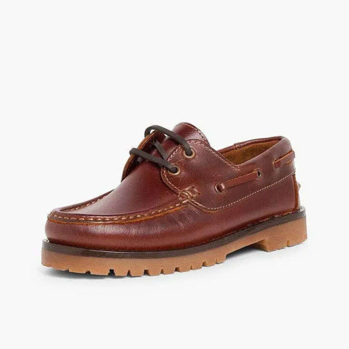 Zapatos Colegiales<Pisamonas Náuticos Niño Cordones