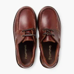 Zapatos Colegiales<Pisamonas Náuticos Niño Cordones