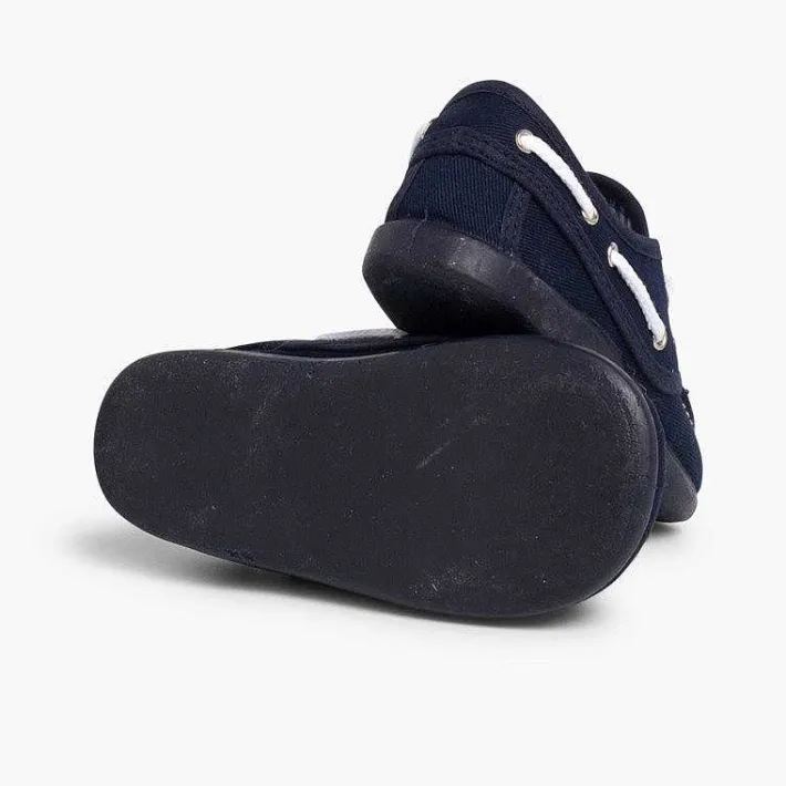 Náuticos<Pisamonas Náuticos Tela Cordones Niño