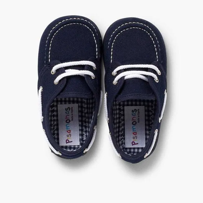 Náuticos<Pisamonas Náuticos Tela Cordones Niño