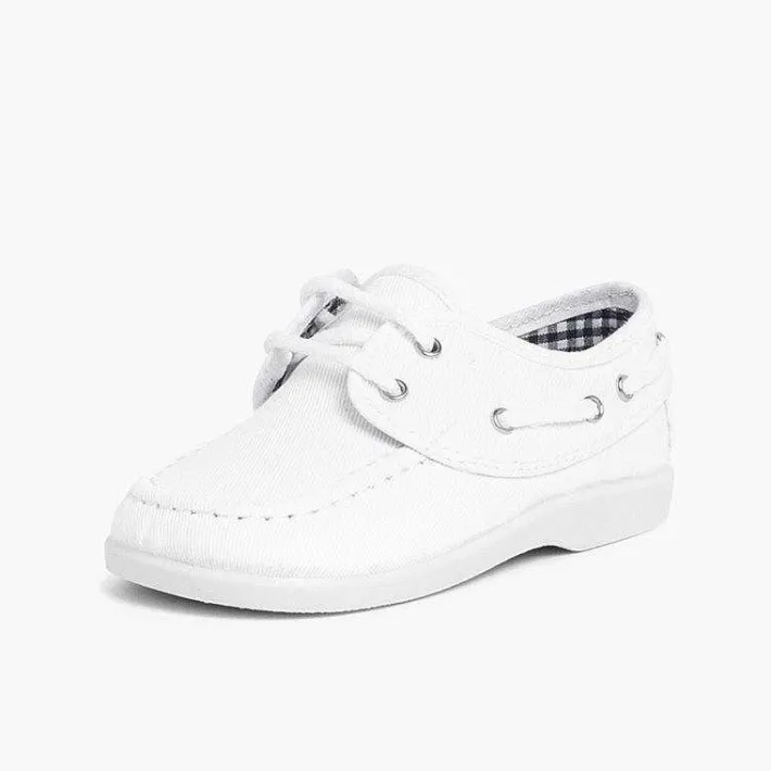Náuticos<Pisamonas Náuticos Tela Cordones Niño
