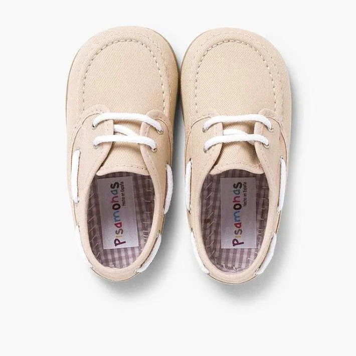 Náuticos<Pisamonas Náuticos Tela Cordones Niño
