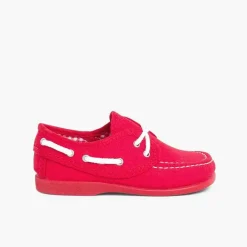 Náuticos<Pisamonas Náuticos Tela Cordones Niño