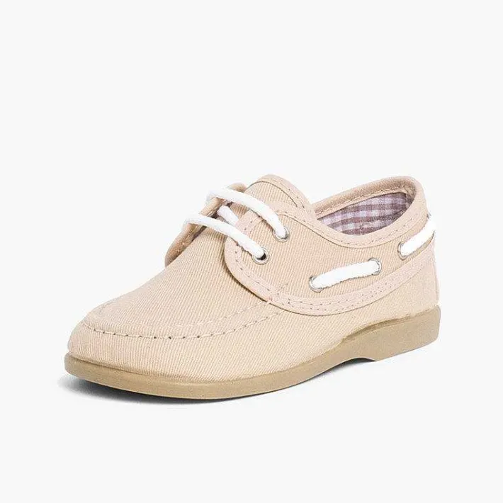 Náuticos<Pisamonas Náuticos Tela Cordones Niño