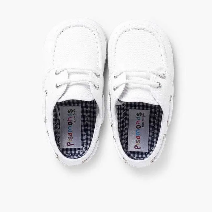 Náuticos<Pisamonas Náuticos Tela Cordones Niño