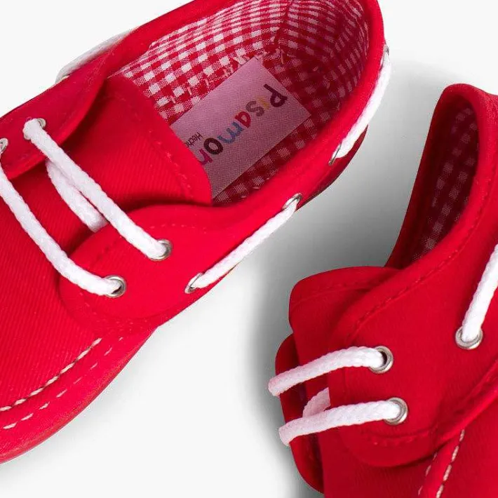 Náuticos<Pisamonas Náuticos Tela Cordones Niño