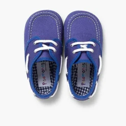 Náuticos<Pisamonas Náuticos Tela Cordones Niño