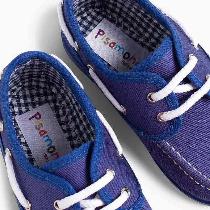 Náuticos<Pisamonas Náuticos Tela Cordones Niño