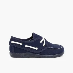 Náuticos<Pisamonas Náuticos Tela Cordones Niño