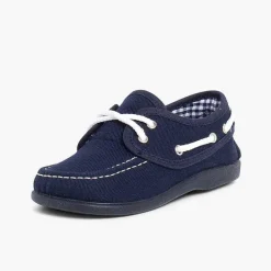 Náuticos<Pisamonas Náuticos Tela Cordones Niño