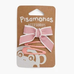 Para El Pelo<Pisamonas Pack Clip Pico Pato Lazo Y Ranitas