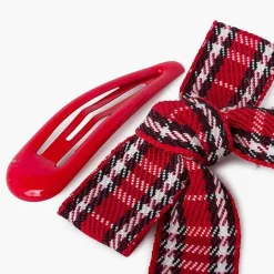 Para El Pelo<Pisamonas Pack Horquillas Y Lazo Pico Pato Tartan