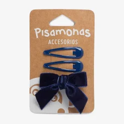 Para El Pelo<Pisamonas Pack Horquillas Y Lazo Pico Pato Terciopelo