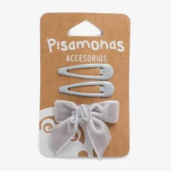 Para El Pelo<Pisamonas Pack Horquillas Y Lazo Pico Pato Terciopelo