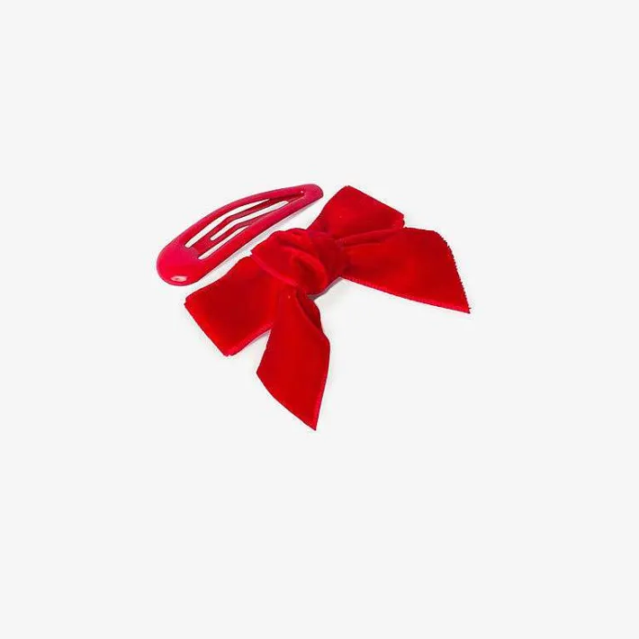 Para El Pelo<Pisamonas Pack Horquillas Y Lazo Pico Pato Terciopelo