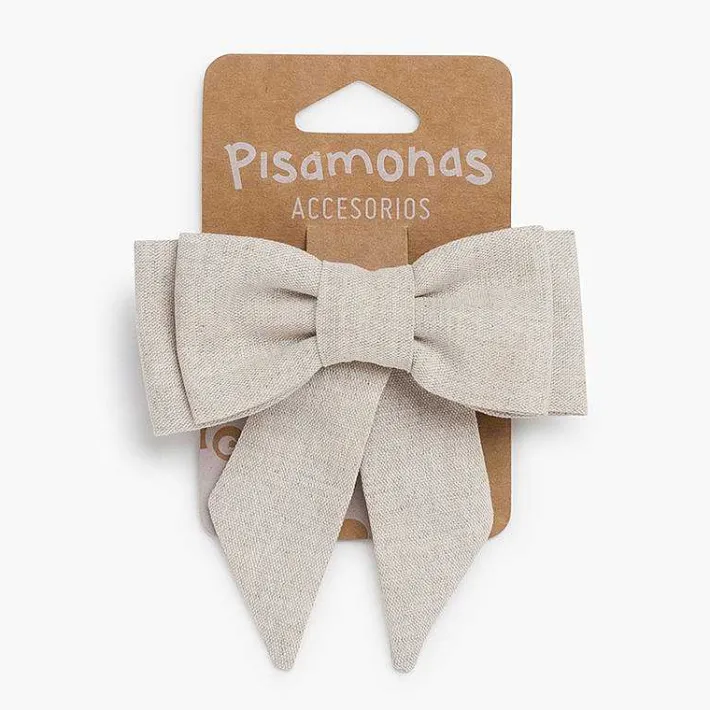 Para Ceremonias<Pisamonas Pasador Con Lazo De Lino