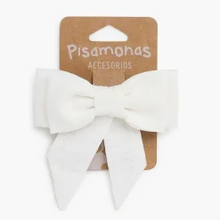 Para Ceremonias<Pisamonas Pasador Con Lazo De Lino
