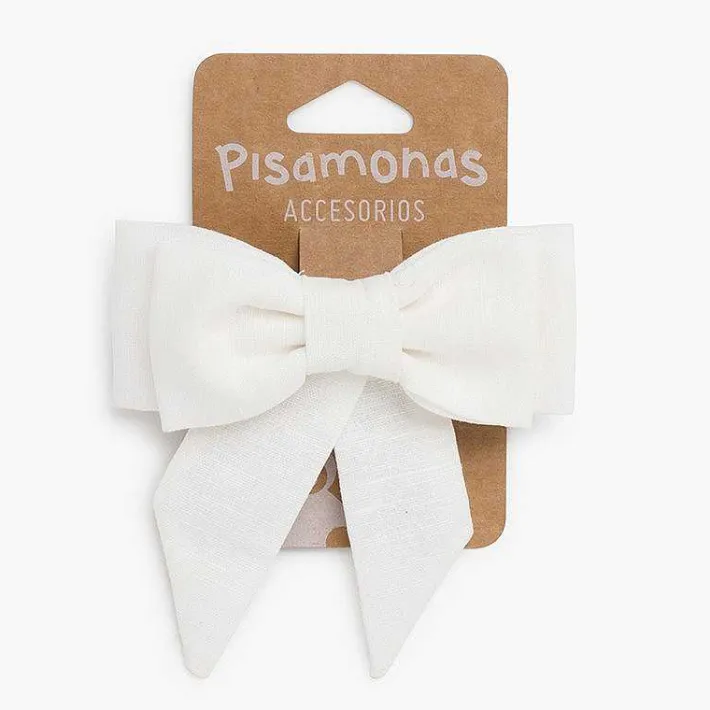 Para Ceremonias<Pisamonas Pasador Con Lazo De Lino