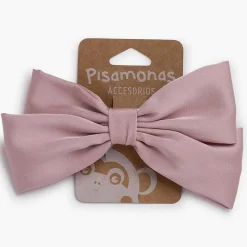 Para El Pelo<Pisamonas Pasador Con Lazo De Raso