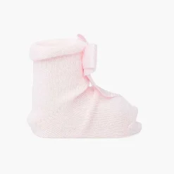 Leotardos Y Textil Condor<Pisamonas Patucos Bebes Con Lazo