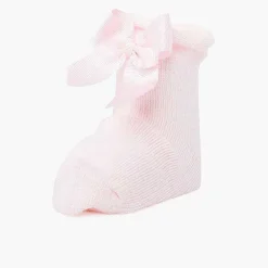 Leotardos Y Textil Condor<Pisamonas Patucos Bebes Con Lazo