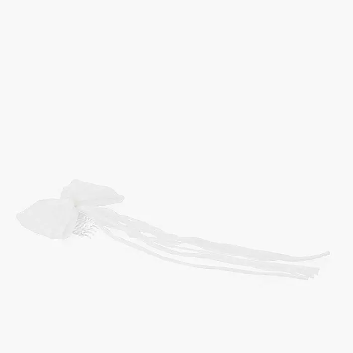 Para El Pelo<Pisamonas Peineta Lazo Organza Cintas