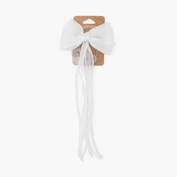 Para El Pelo<Pisamonas Peineta Lazo Organza Cintas