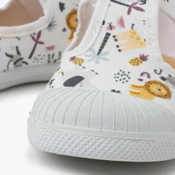 Zapatillas<Pisamonas Pepitos Estampado Puntera Goma Cierre Adherente Color Animales