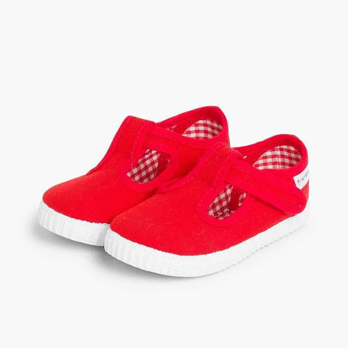 Zapatillas<Pisamonas Pepitos Niños Tira Adherente Tipo Zapatilla