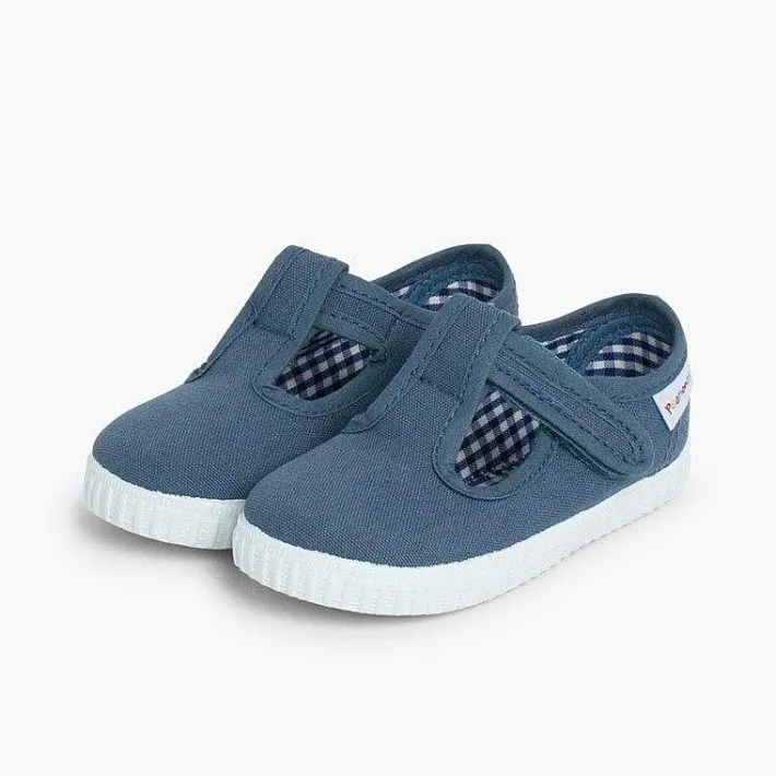 Zapatillas<Pisamonas Pepitos Niños Tira Adherente Tipo Zapatilla