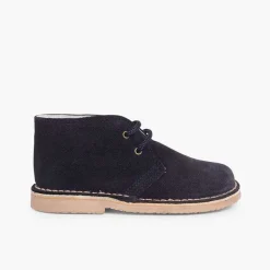 Zapatos Colegiales<Pisamonas Pisacacas Niños Botas Safari Cordones
