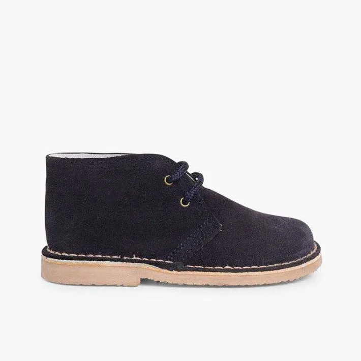 Zapatos Colegiales<Pisamonas Pisacacas Niños Botas Safari Cordones