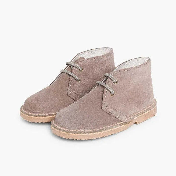 Zapatos Colegiales<Pisamonas Pisacacas Niños Botas Safari Cordones