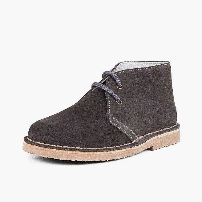 Zapatos Colegiales<Pisamonas Pisacacas Niños Botas Safari Cordones