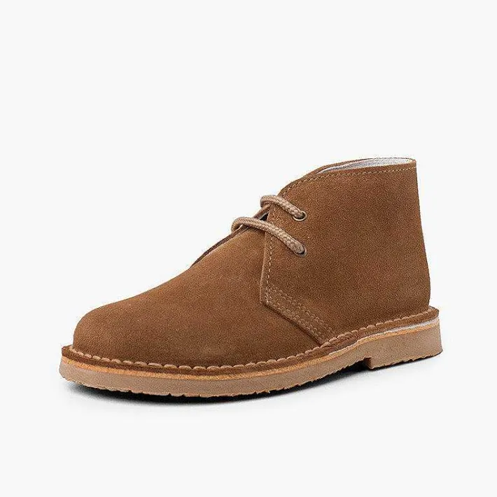Zapatos Colegiales<Pisamonas Pisacacas Niños Botas Safari Cordones