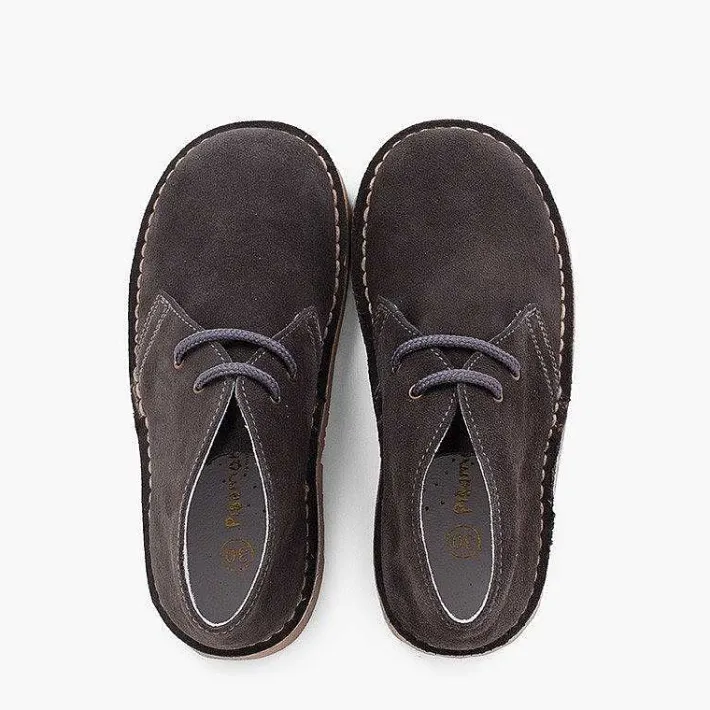 Zapatos Colegiales<Pisamonas Pisacacas Niños Botas Safari Cordones