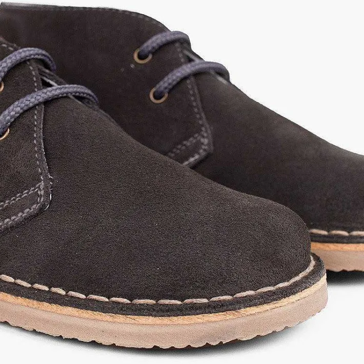 Zapatos Colegiales<Pisamonas Pisacacas Niños Botas Safari Cordones