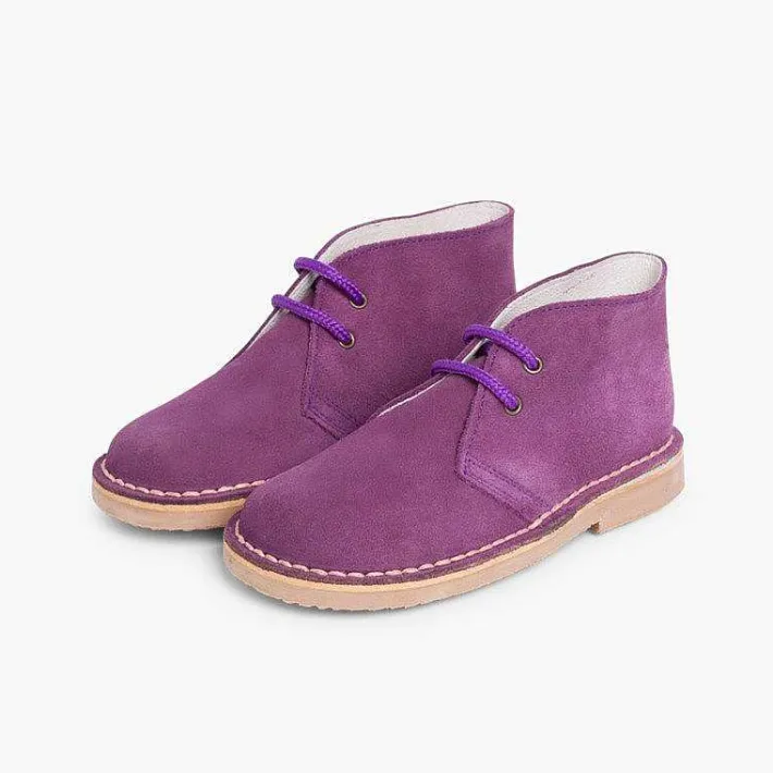 Zapatos Colegiales<Pisamonas Pisacacas Niños Botas Safari Cordones