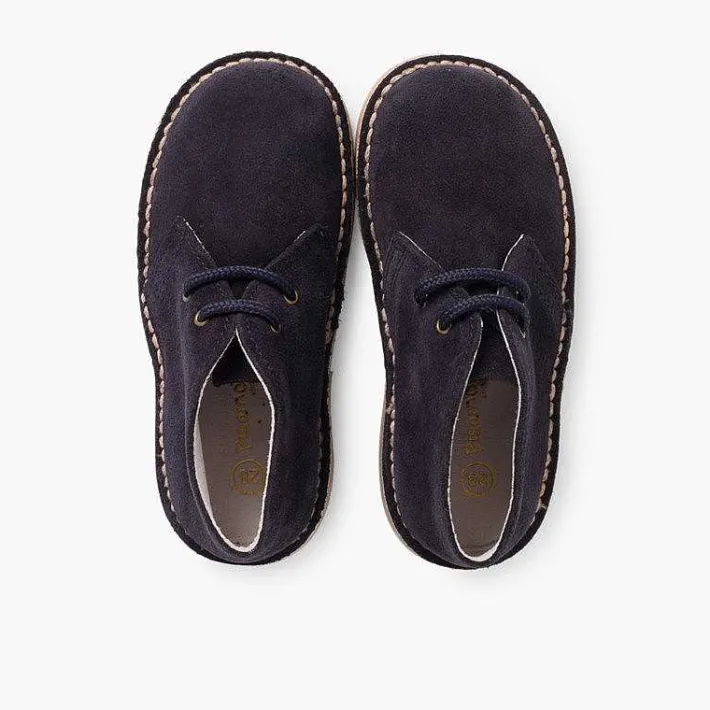 Zapatos Colegiales<Pisamonas Pisacacas Niños Botas Safari Cordones