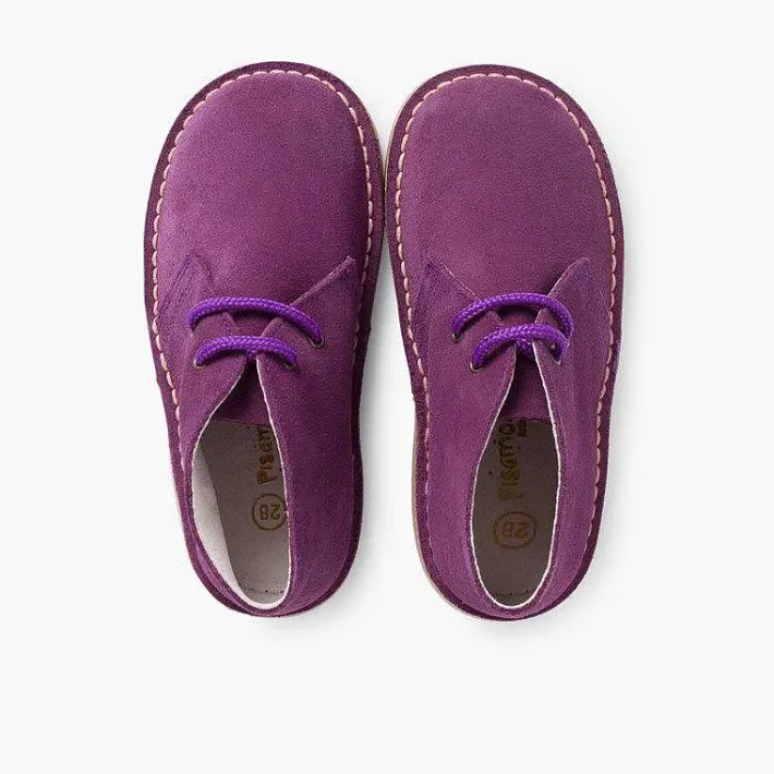 Zapatos Colegiales<Pisamonas Pisacacas Niños Botas Safari Cordones