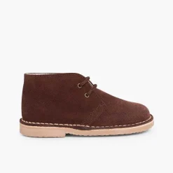 Zapatos Colegiales<Pisamonas Pisacacas Niños Botas Safari Cordones